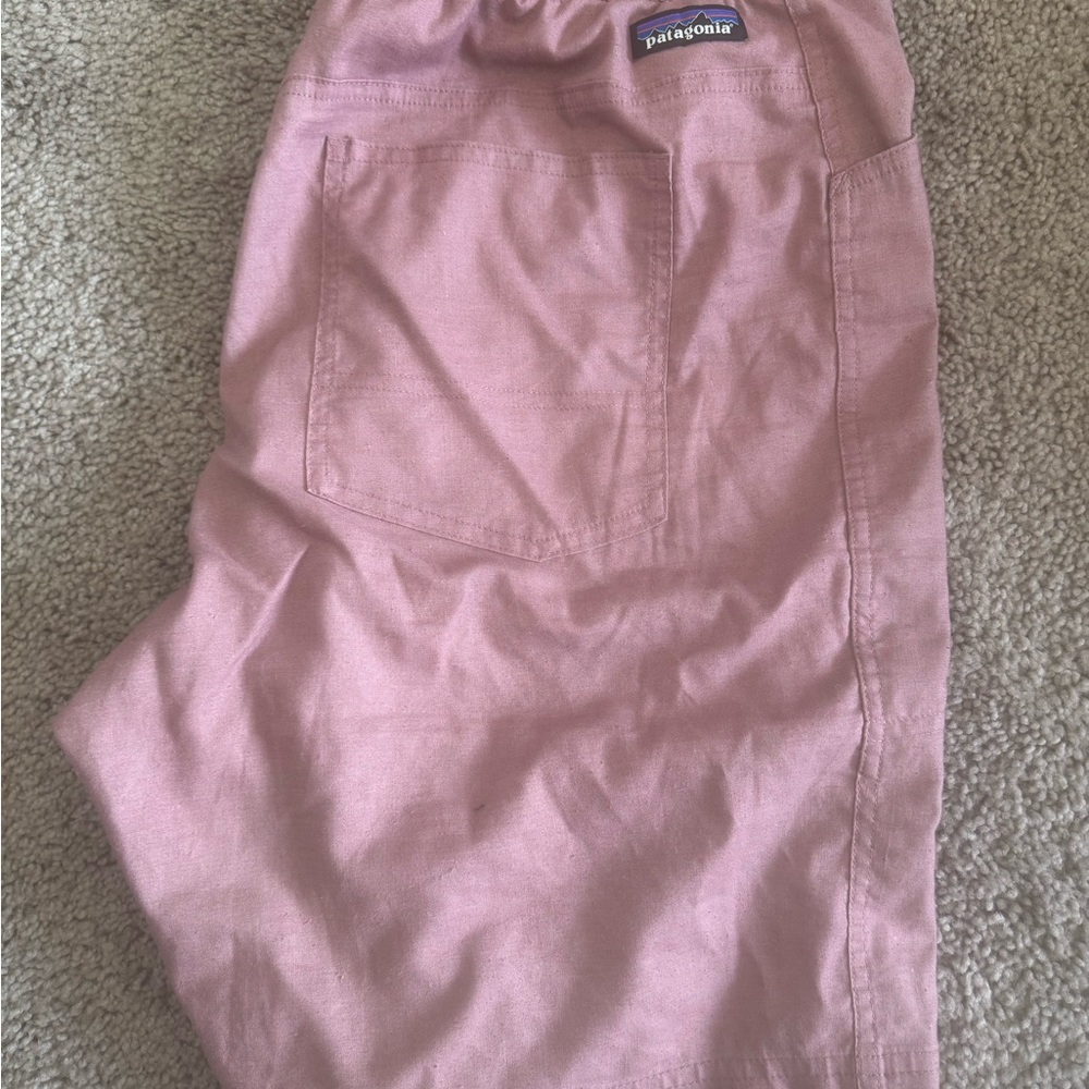 Patagonia Dusty Rose Hemp Blend Shorts